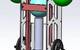 Figure 3. The Global Ocean Design Nanolander can be fitted with side pods (left) that carry additional 10-inch spheres for flotation or payload, or simply fitted with auxiliary buoyancy (right), in this example trawl floats with center holes used to secure them to the frame. Auxiliary flotation is always added equally to both sides, 2 on each side shown here. A bottom grab may require additional buoyancy to lift a sample. Rocks and sediment have a specific gravity of 2.7, so they lose more t