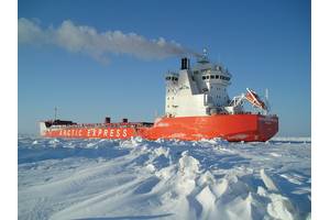 The first ever cargo vessel to sail from Murmansk to Shanghai via the Northern Sea Route, without the assistance of icebreakers, recently completed its maiden crossing, cutting a 65-day journey on the return leg down to 19 days. ABB’s Azipod electric propulsion technology helps to make the year-round journey possible. (Photo: ABB)