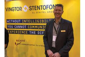 Kenneth Dastol, CEO & President, Zenitel Group. Photo: Greg Trauthwein 
