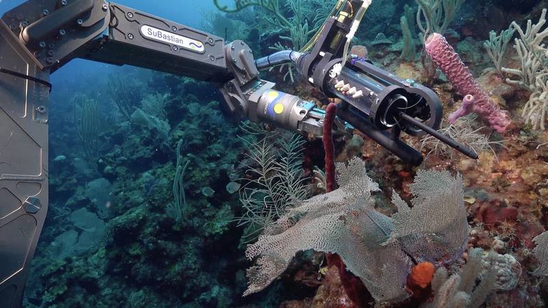 MAPPING THE WORLD’S OCEANS is central to understanding what’s down there, to help better manage this diverse, fragile ecosystem. Photos courtesy SOI