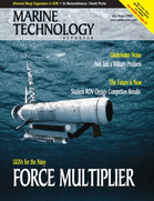 Marine Technology Magazine Cover Jul 2005 - 