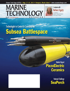 Marine Technology Magazine Cover May 2011 - Subsea Defense Edition