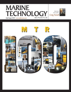 Marine Technology Magazine Cover Jul 2012 - MTR 100