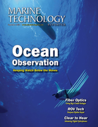 Marine Technology Magazine Cover Sep 2014 - Ocean Observation: Gliders, Buoys & Sub-Surface Networks
