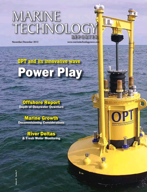 Marine Technology Magazine Cover Nov 2015 - 
