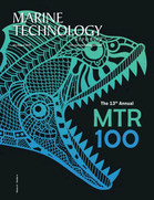 Marine Technology Magazine Cover Jul 2018 - MTR100: Listing of 100 Leading Subsea Companies