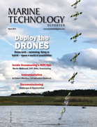 Marine Technology Magazine Cover Mar 2019 - Oceanographic Instrumentation: Measurement, Process & Analysis