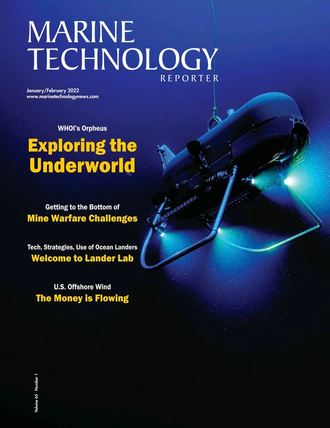 Marine Technology Magazine Cover Jan 2022 - 