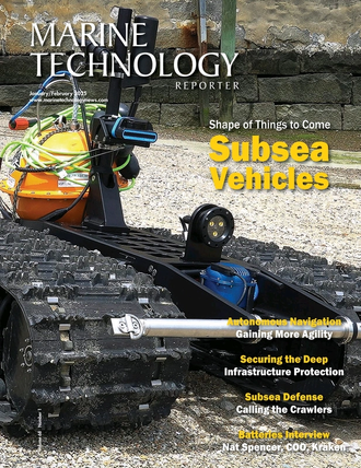 Marine Technology Magazine Cover Jan 2025 -