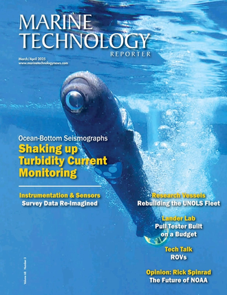 Marine Technology Magazine Cover Mar 2025 -