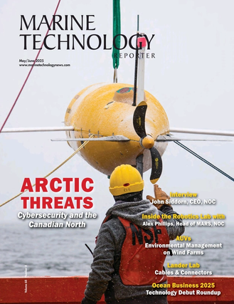 Marine Technology Magazine Cover May 2025 -